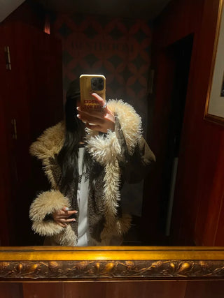 Girlish Suede Mustang Fur