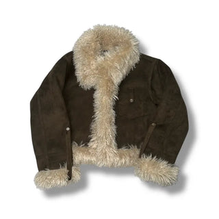 Girlish Suede Mustang Fur