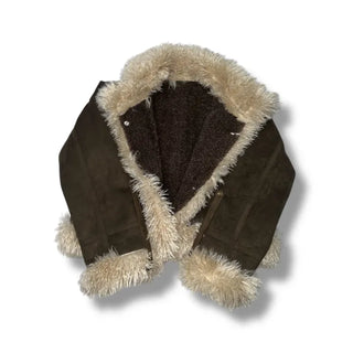 Girlish Suede Mustang Fur