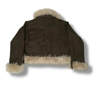 Girlish Suede Mustang Fur