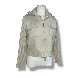 Antme Two-Way Pocket Knit Zip-Up