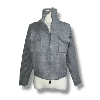 Antme Two-Way Pocket Knit Zip-Up