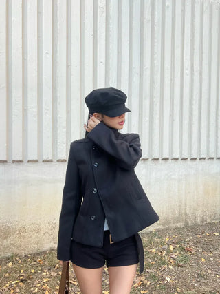 *Spring New Arrival* Koai High Neck Elton Half Coat
