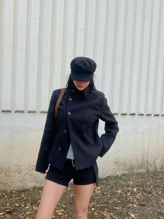 *Spring New Arrival* Koai High Neck Elton Half Coat