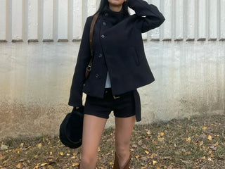 *Spring New Arrival* Koai High Neck Elton Half Coat