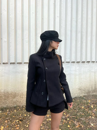 *Spring New Arrival* Koai High Neck Elton Half Coat