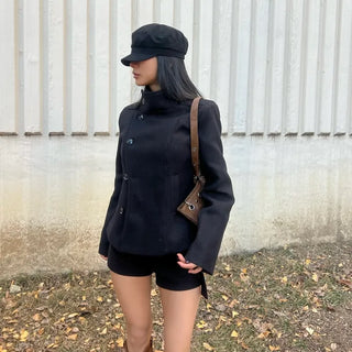*Spring New Arrival* Koai High Neck Elton Half Coat