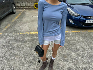 Back pocket drape shorts