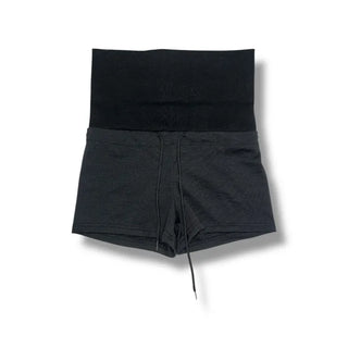Back pocket drape shorts