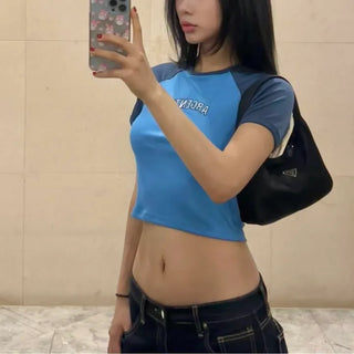 Argentina Crop Short Sleeve T-Shirt