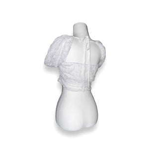 Puff Sleeve Punching Blouse