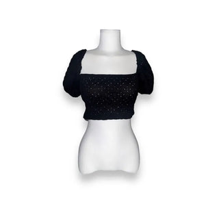 Puff Sleeve Punching Blouse
