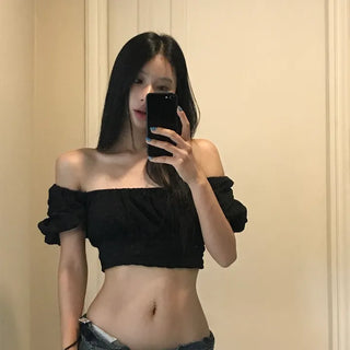 Puff Sleeve Punching Blouse