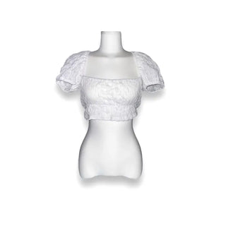 Puff Sleeve Punching Blouse