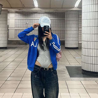 Italia 10 Jersey Zip-up