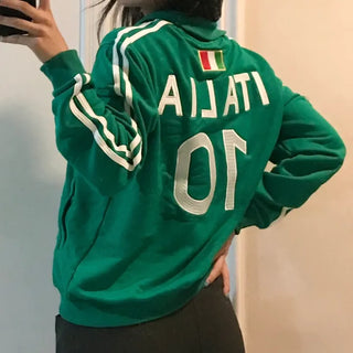 Italia 10 Jersey Zip-up