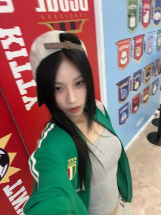 Italia 10 Jersey Zip-up