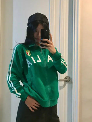 Italia 10 Jersey Zip-up