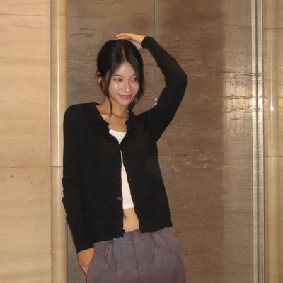 Simple Basic Cardigan