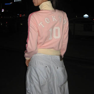 Tokyo 10 Crop Jersey Zip-up