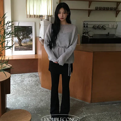 Wrap Culotte Bootcut Leggings Pants