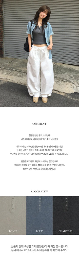 Pigment Semi Crop Nashi