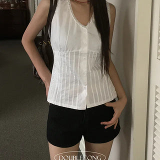 Heart Lace Nashi Blouse