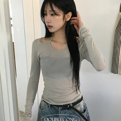 May Tencel Ribbon Tee