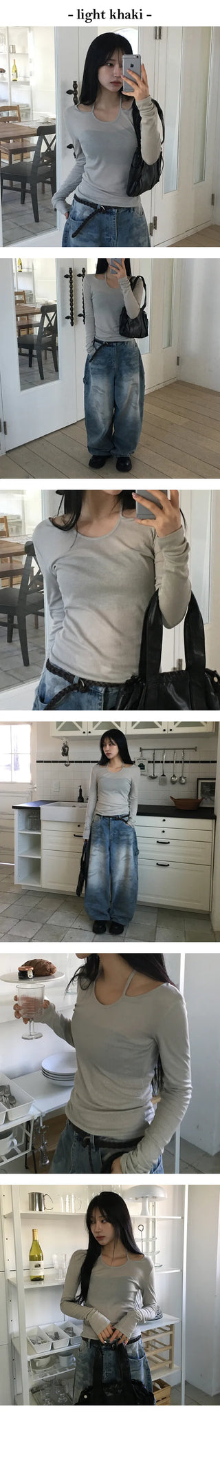May Tencel Ribbon Tee
