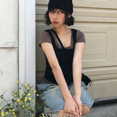 Flower Crochet Beanie