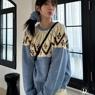 Draw Nordic Hairband Set Knit