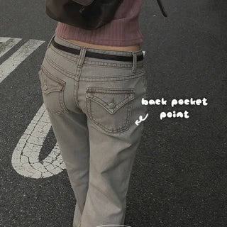 Cation Low Rise Bootcut Pants