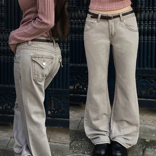 Cation Low Rise Bootcut Pants