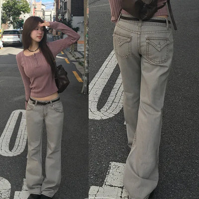 Cation Low Rise Bootcut Pants