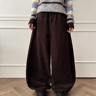 Crewe Corduroy Wide Cotton Pants