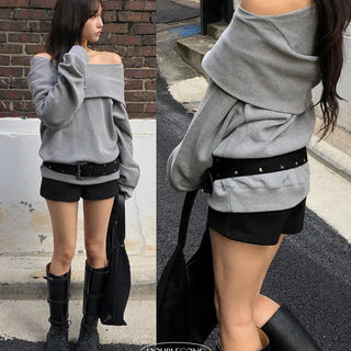 Thick Cut Winter Wool Shorts