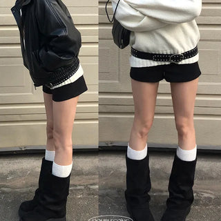 Thick Cut Winter Wool Shorts