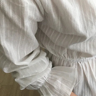Sweet Ribbon Long Sleeve Blouse