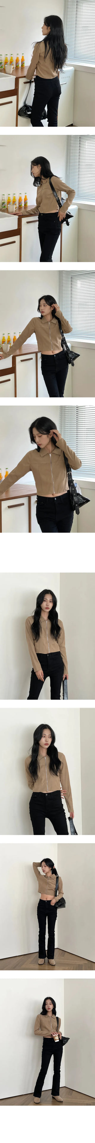 Lead Cut Caraneck Crop Top