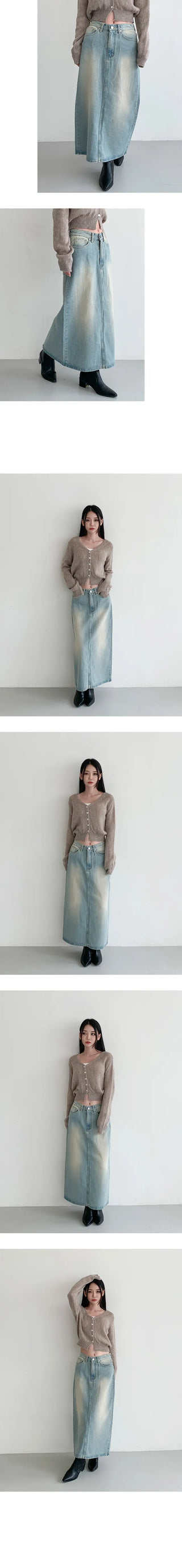 Mute V neck cardigan