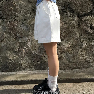Compo Pintuck Wide Shorts