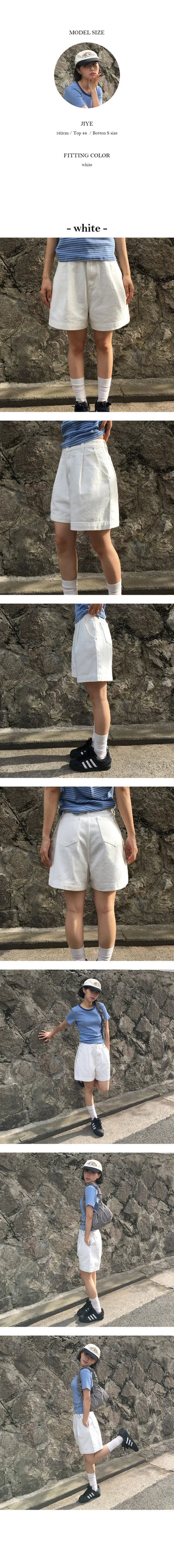 Compo Pintuck Wide Shorts