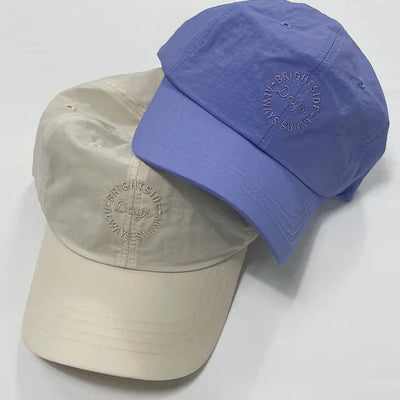 Crispy Nylon Logo Ball Cap