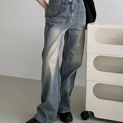 Casual Wide Fit Washed Pants