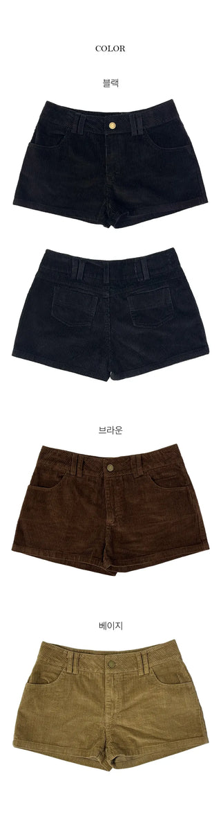 River Corduroy Shorts