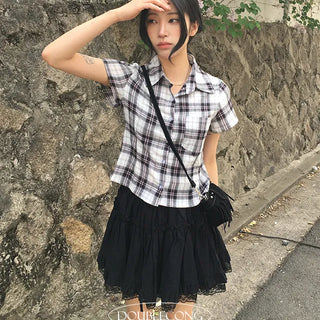 Cine Frill Lace Skirt