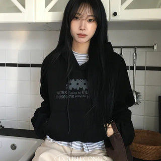 Fitz Flower Lettering Hoodie