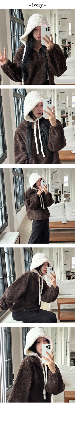 Bokdak Winter Boucle Balaclava