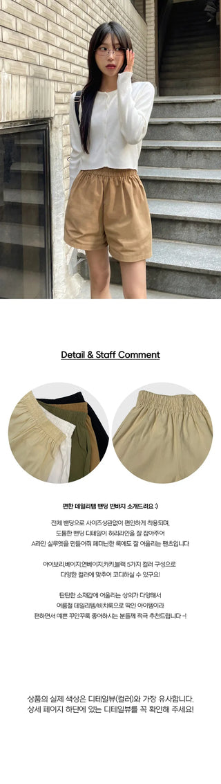 Cosmos 3 4 Banded Shorts