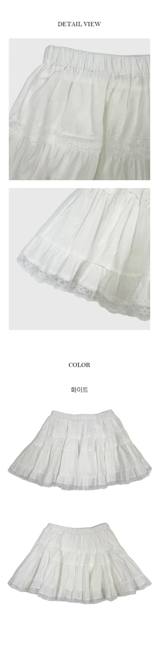 Pappy Cancan Lace Skirt